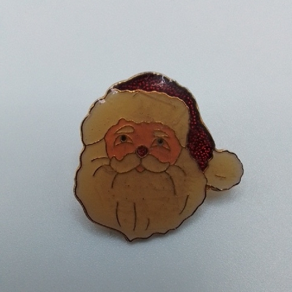 Jewelry - Santa Claus Enamel Pin